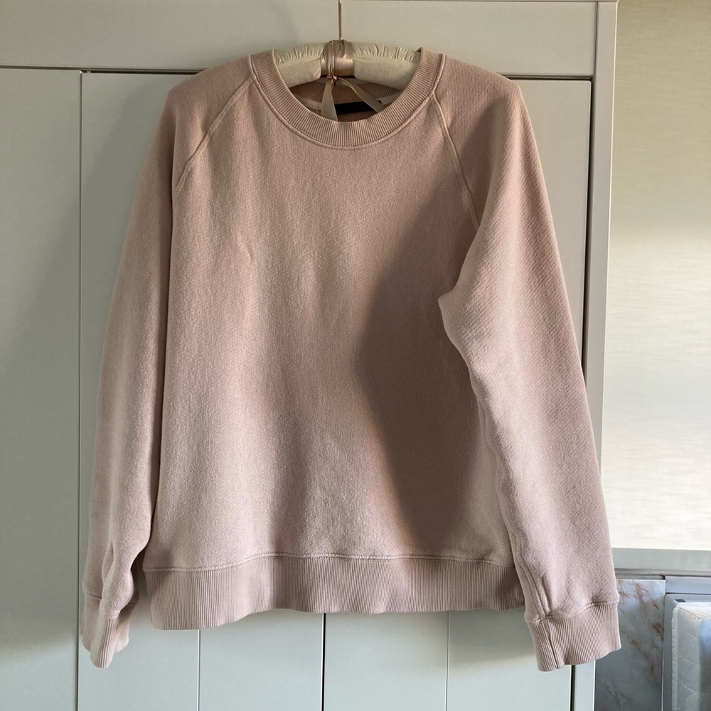 Jenni Kayne Blush Crewneck Saturday Sweatshirt